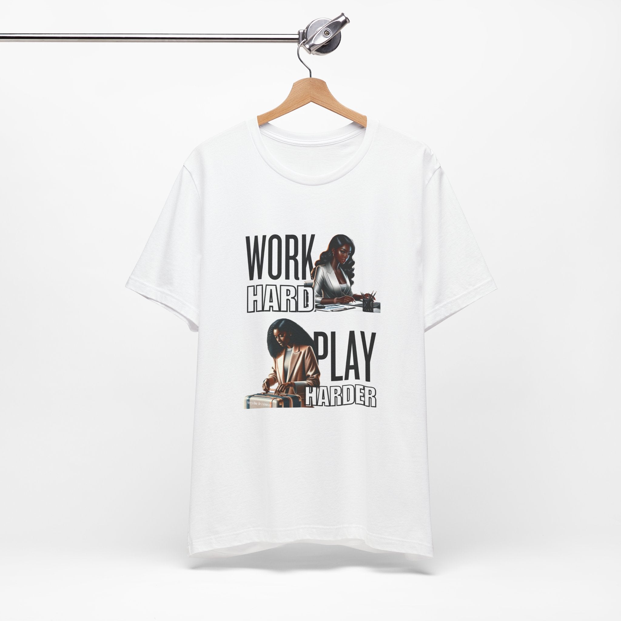 Work Hard Play Harder Short Sleeve Tee